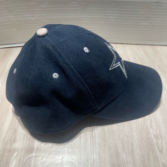 Vintage Dallas Cowboys NFL Game Day Blue Hat W/Star-Adjustable Strapback Cap - Picture 2 of 7
